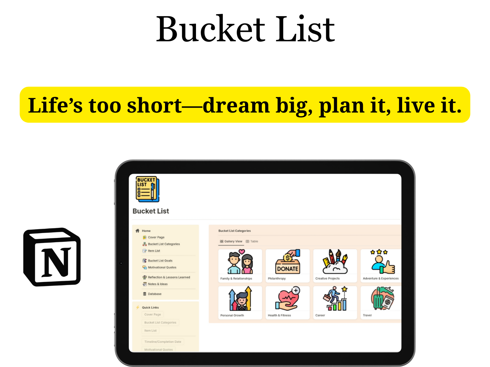 Bucket List